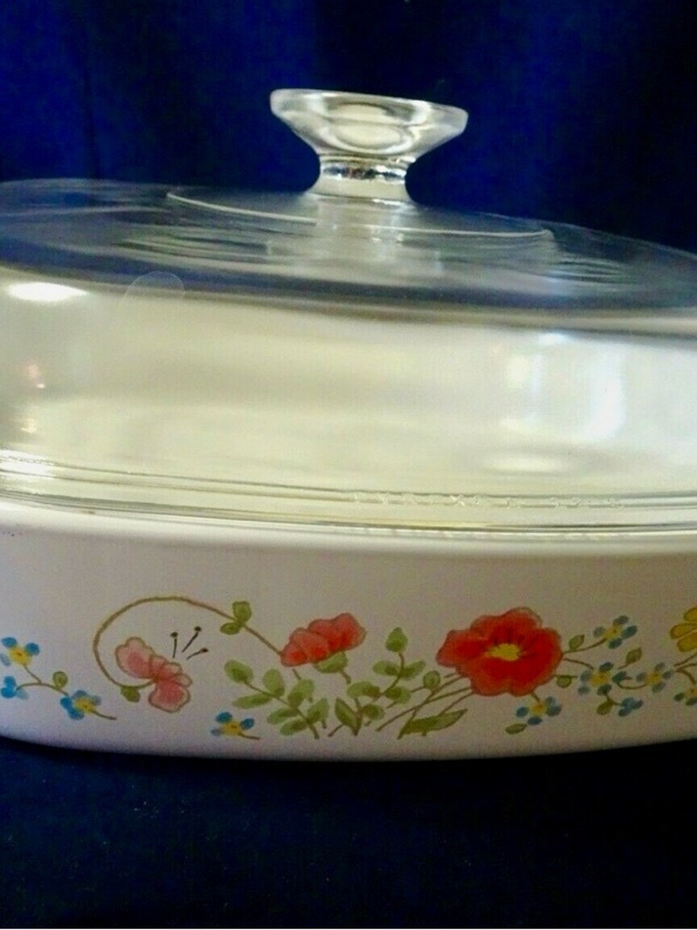 Corningware Wildflower Casserole Dish
